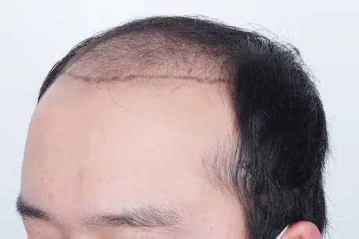 22세 모발이식 4000모 탈모치료 10회 12개월 컷 1 사진