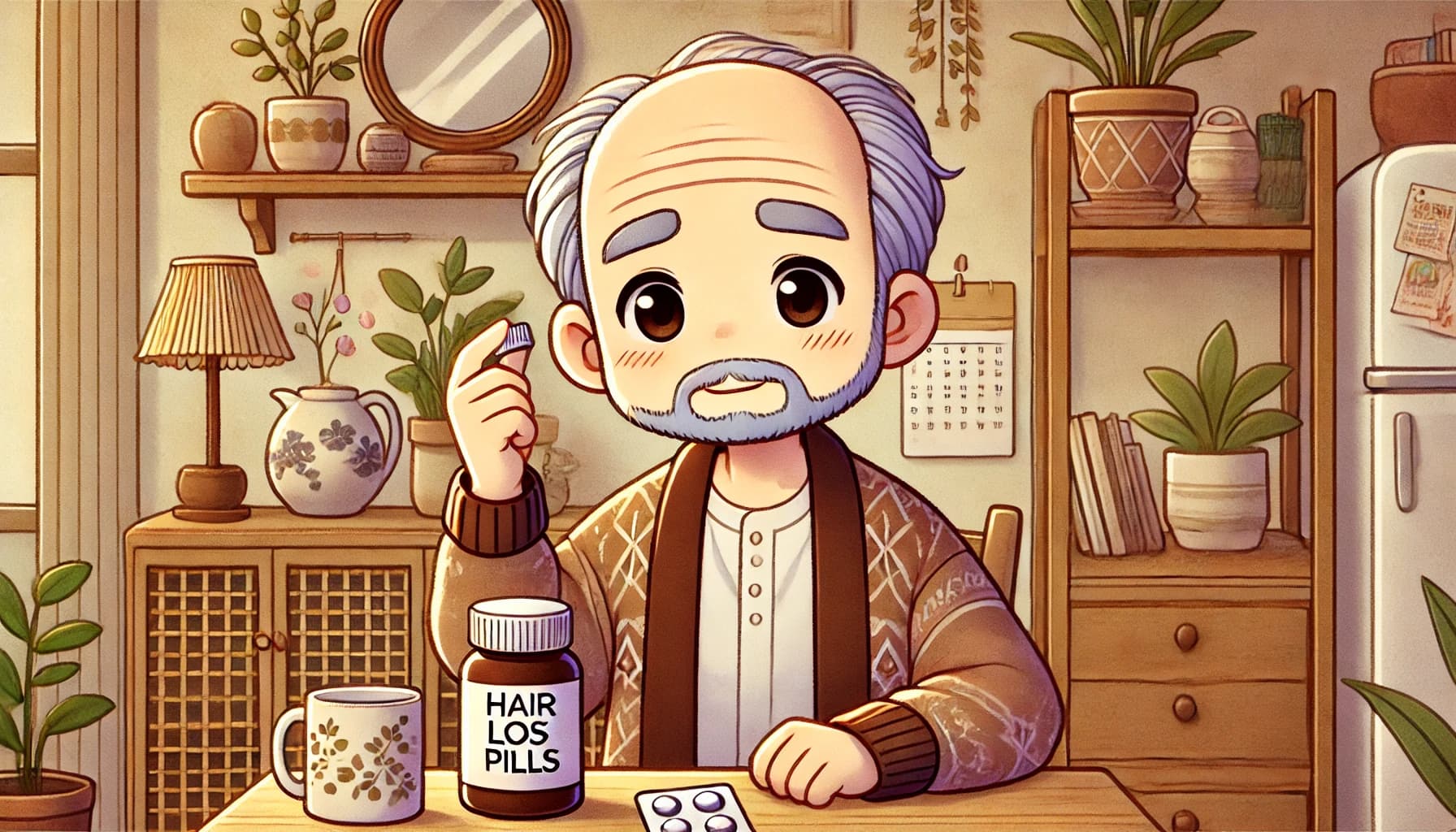 50세 넘으면 탈모약 소용없을까요