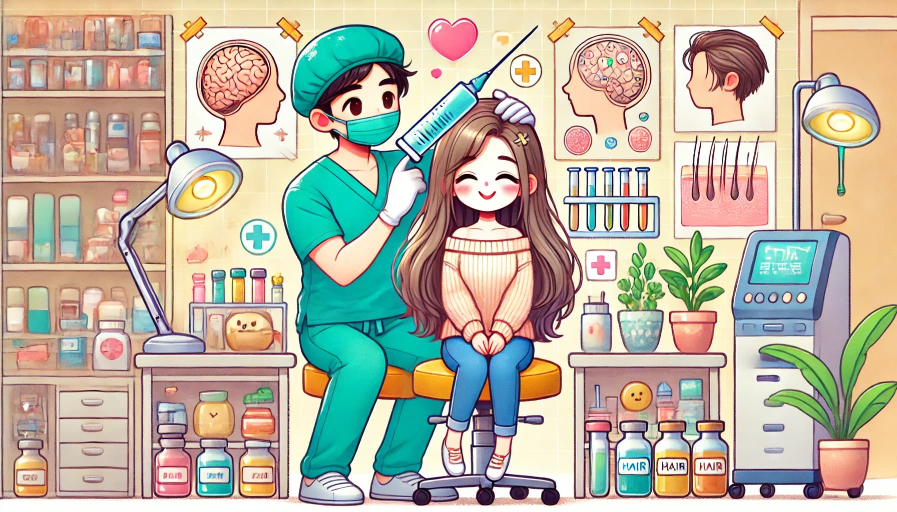 정수리 탈모 주사 추천 방법 정리합니다