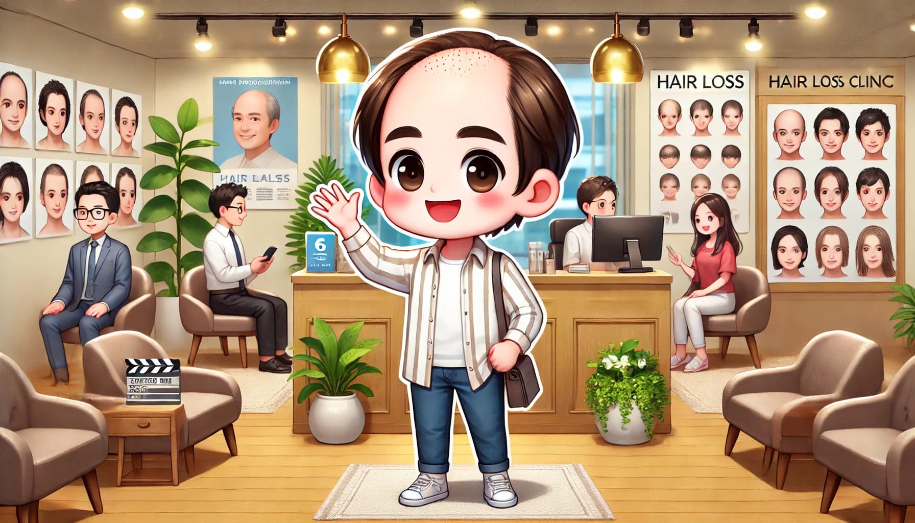 남자 정수리 탈모치료 3개월 후기