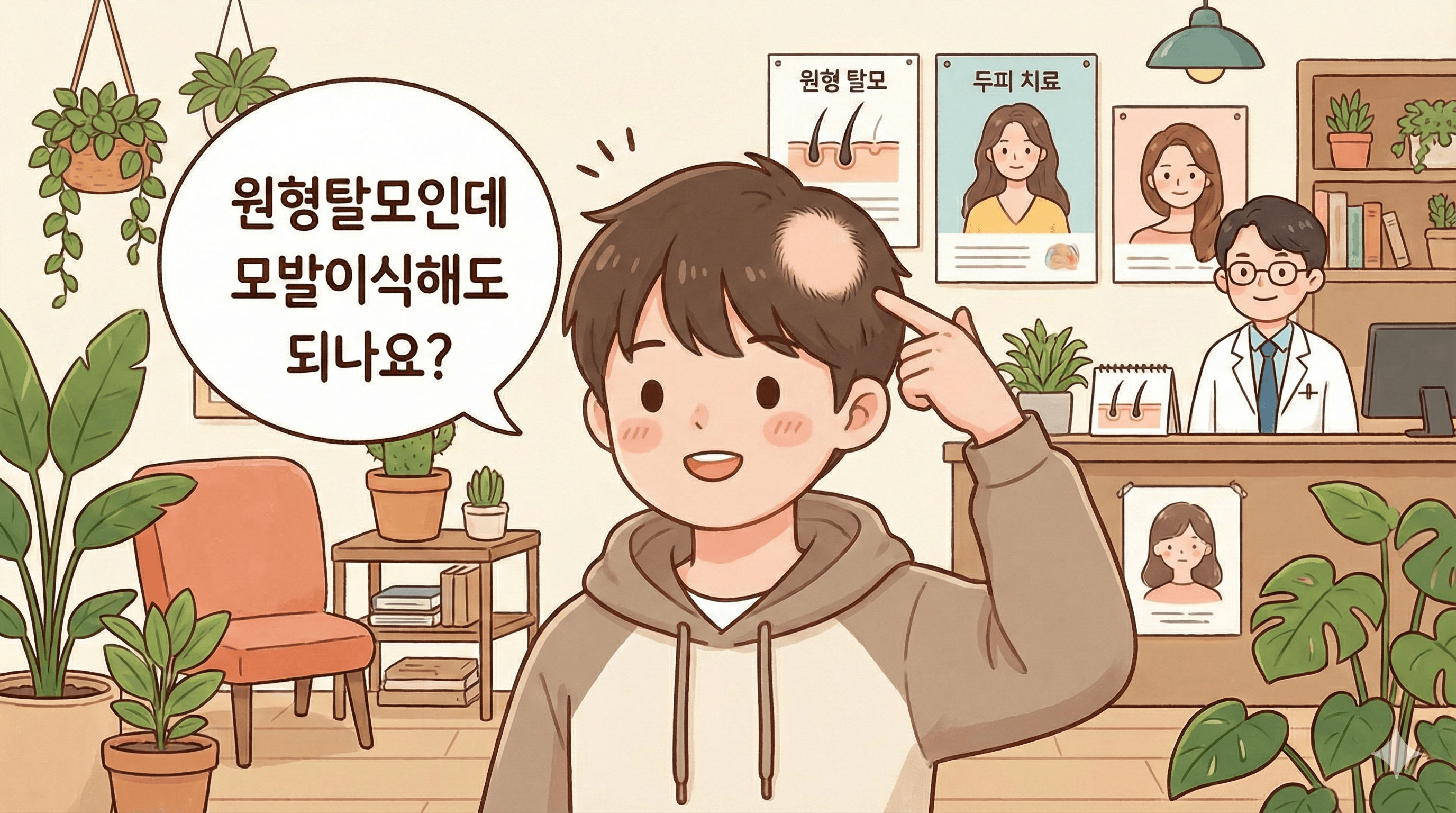 원형탈모 모발이식 알려주세요