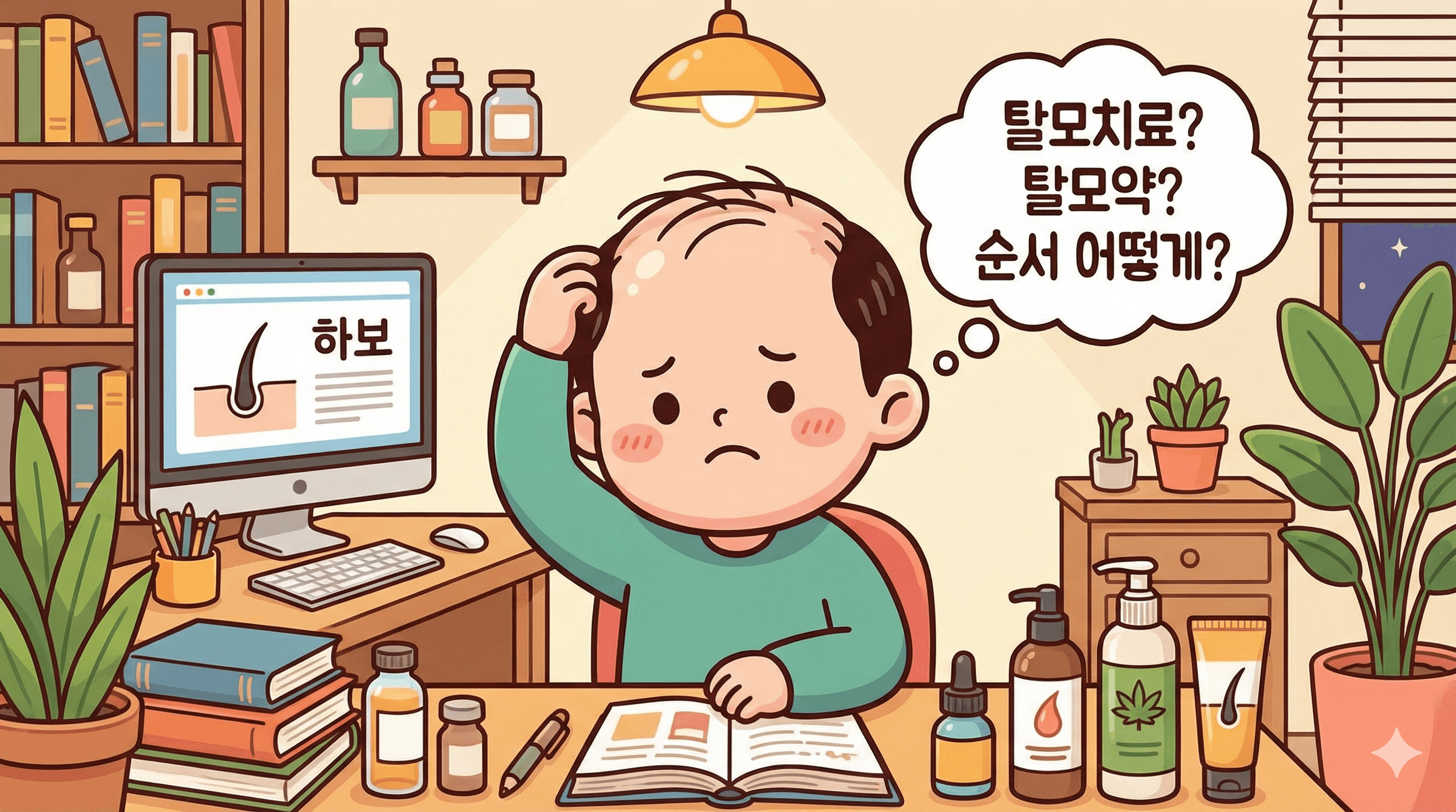 탈모치료 탈모약 뭘 먼저 시작해야 하나요