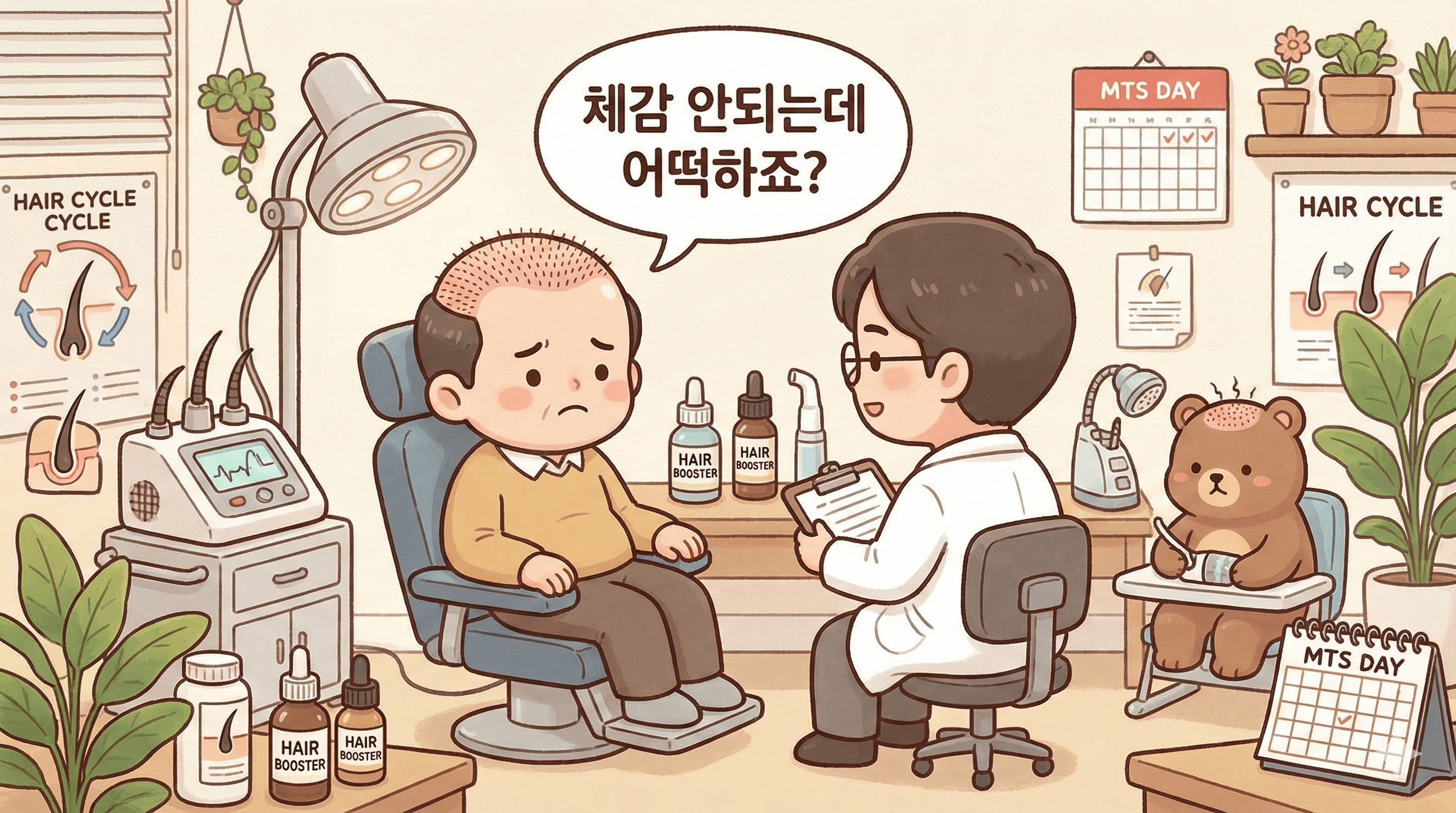 탈모치료 효과 체감 부족하면 어떻게 보완하나요