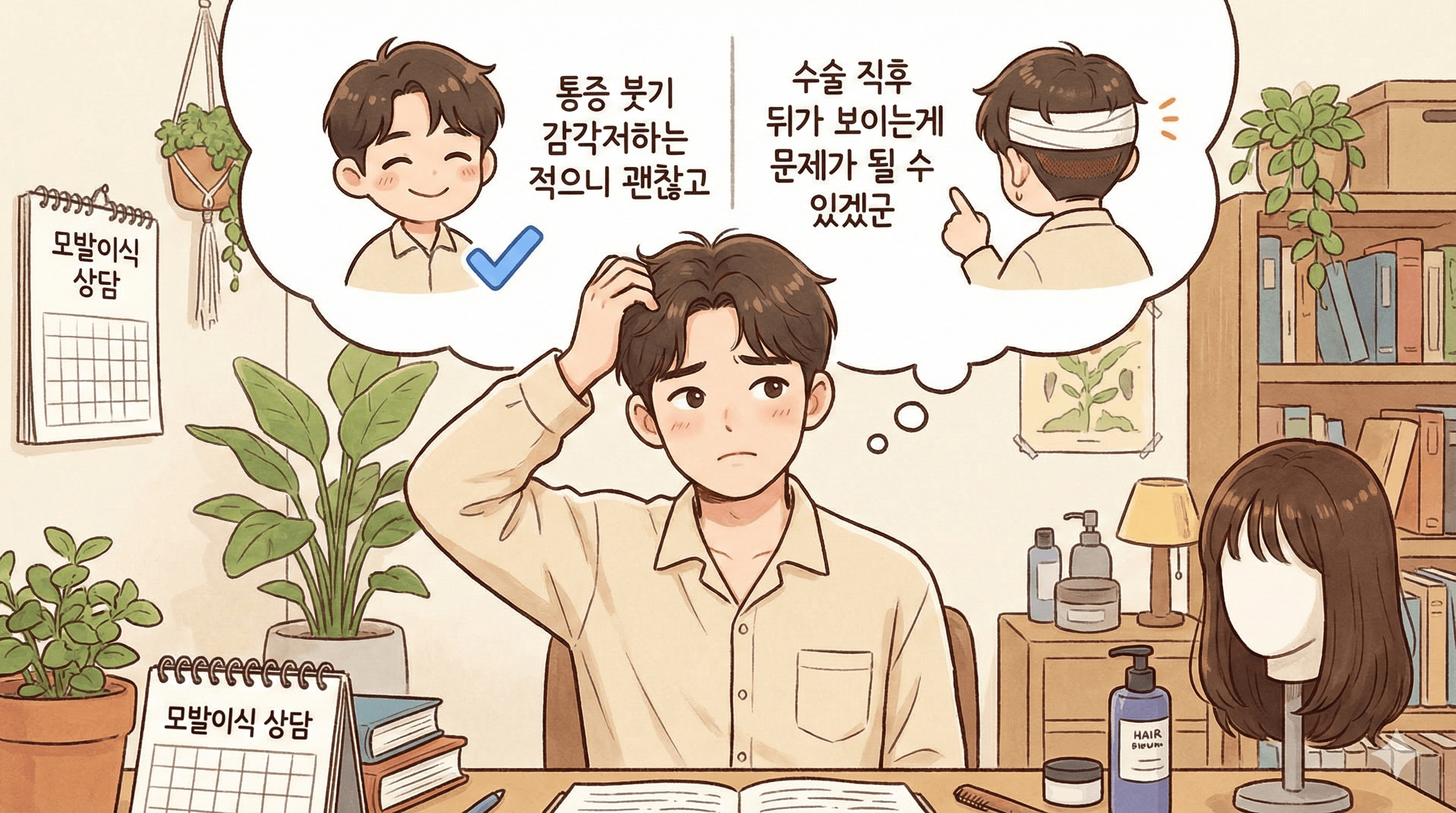 무삭발 비절개 모발이식 알려드립니다