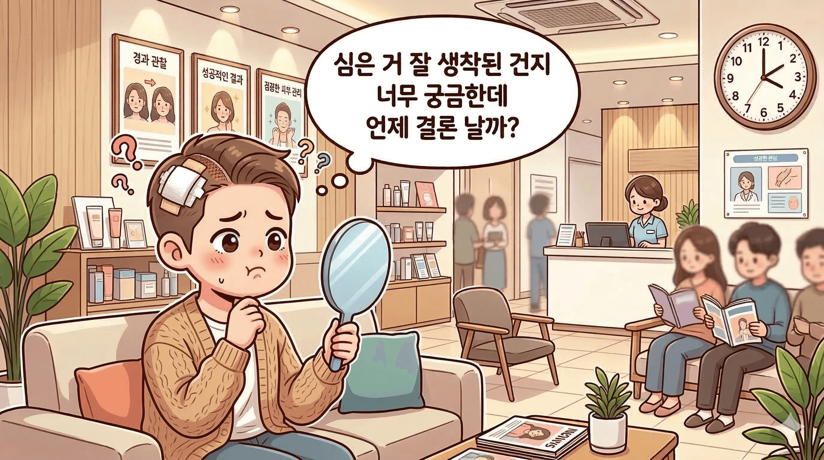 모발이식 실패 판단 시기와 기준 알려주세요