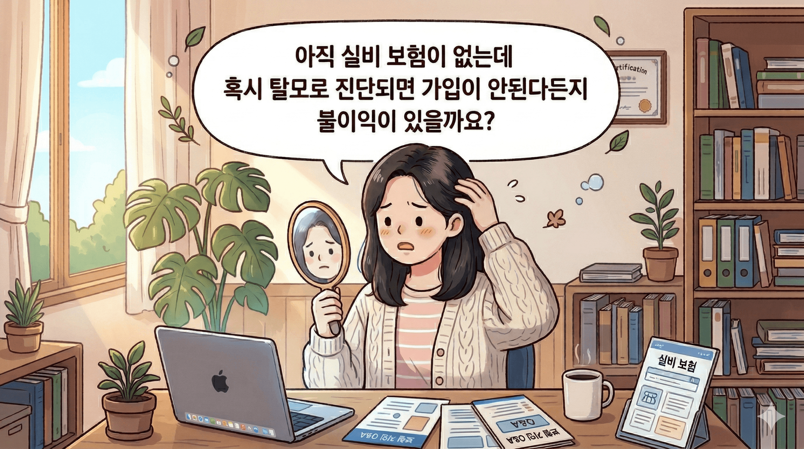 탈모진단 추후 실비 가입에 불이익 있나요