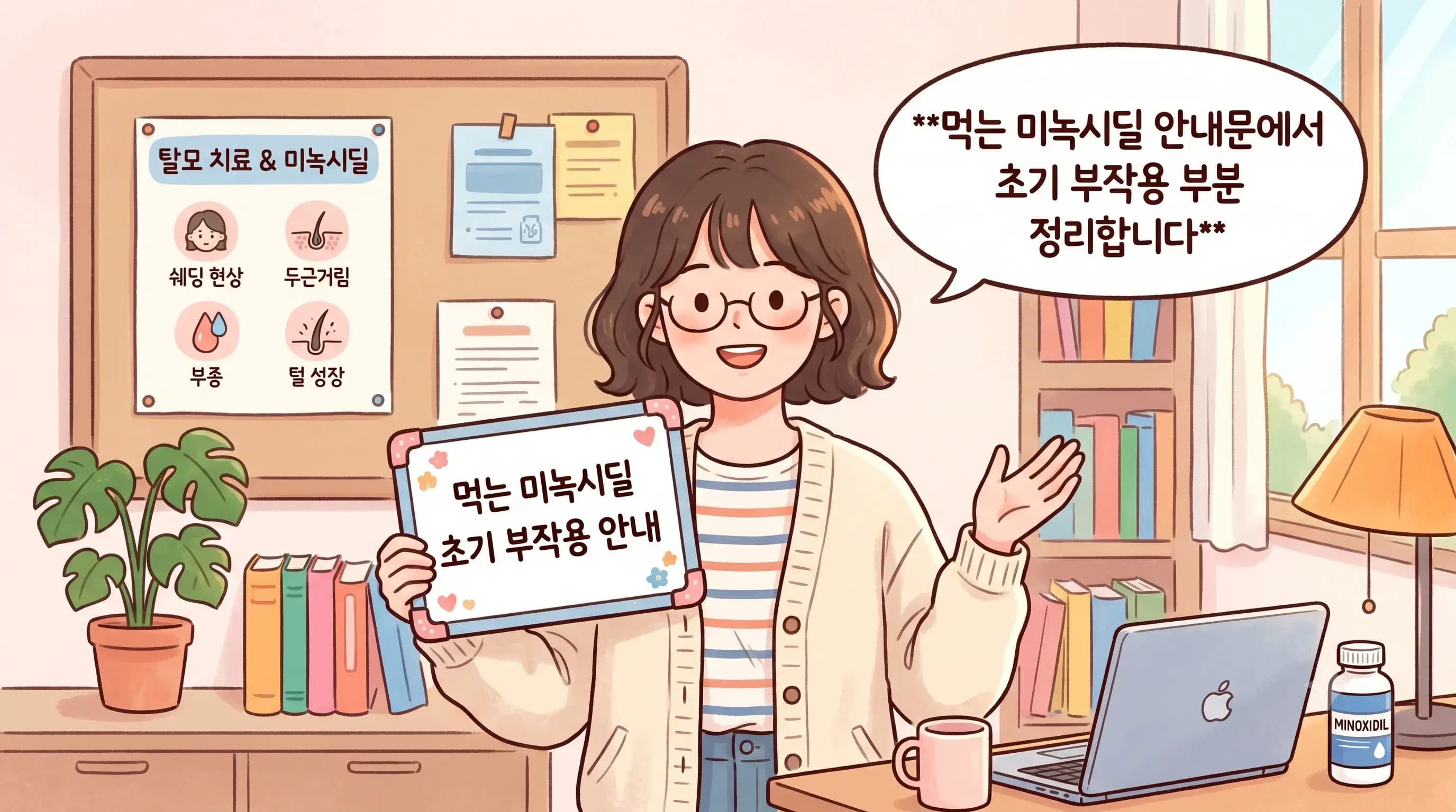 강남 탈모약 먹는 미녹시딜 안내문 리뷰 (2)