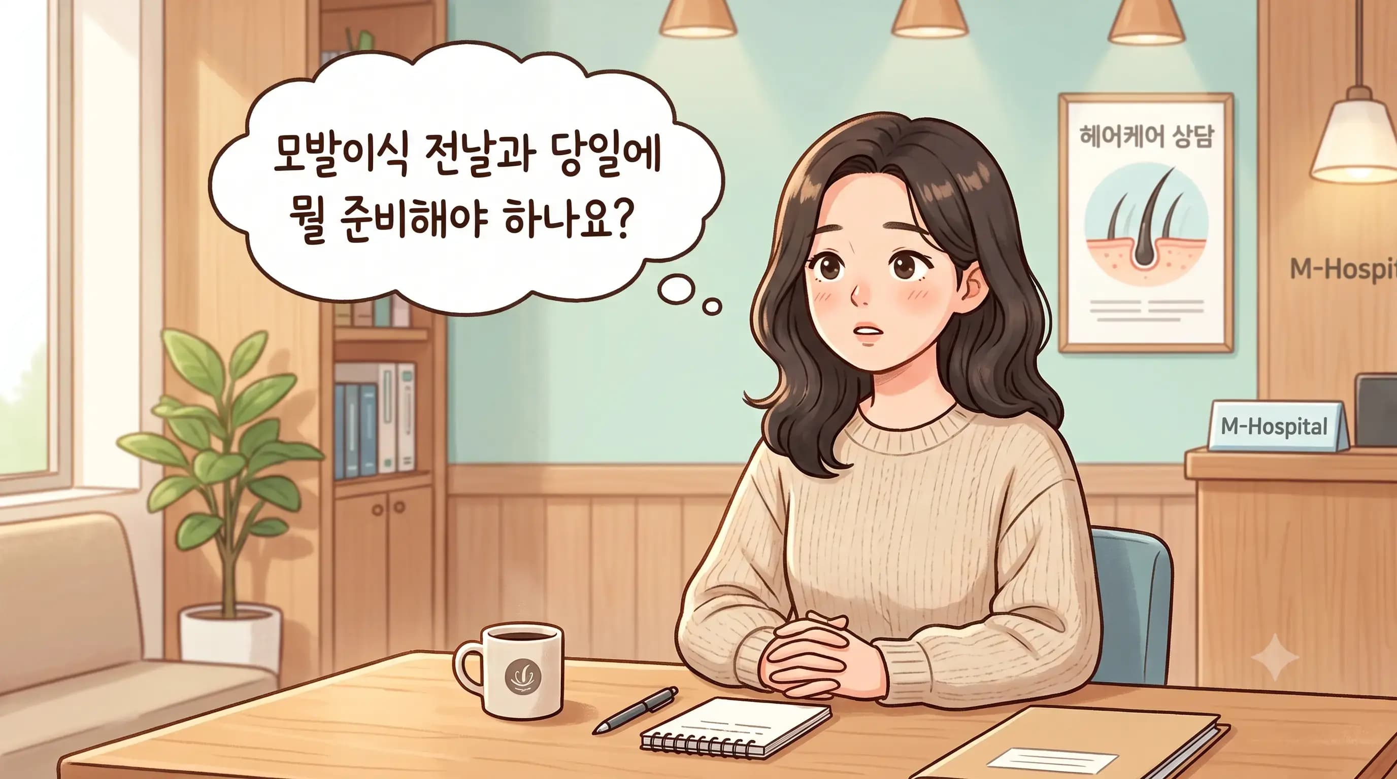 강남 모발이식 전날과 당일 어떻게 준비하나요