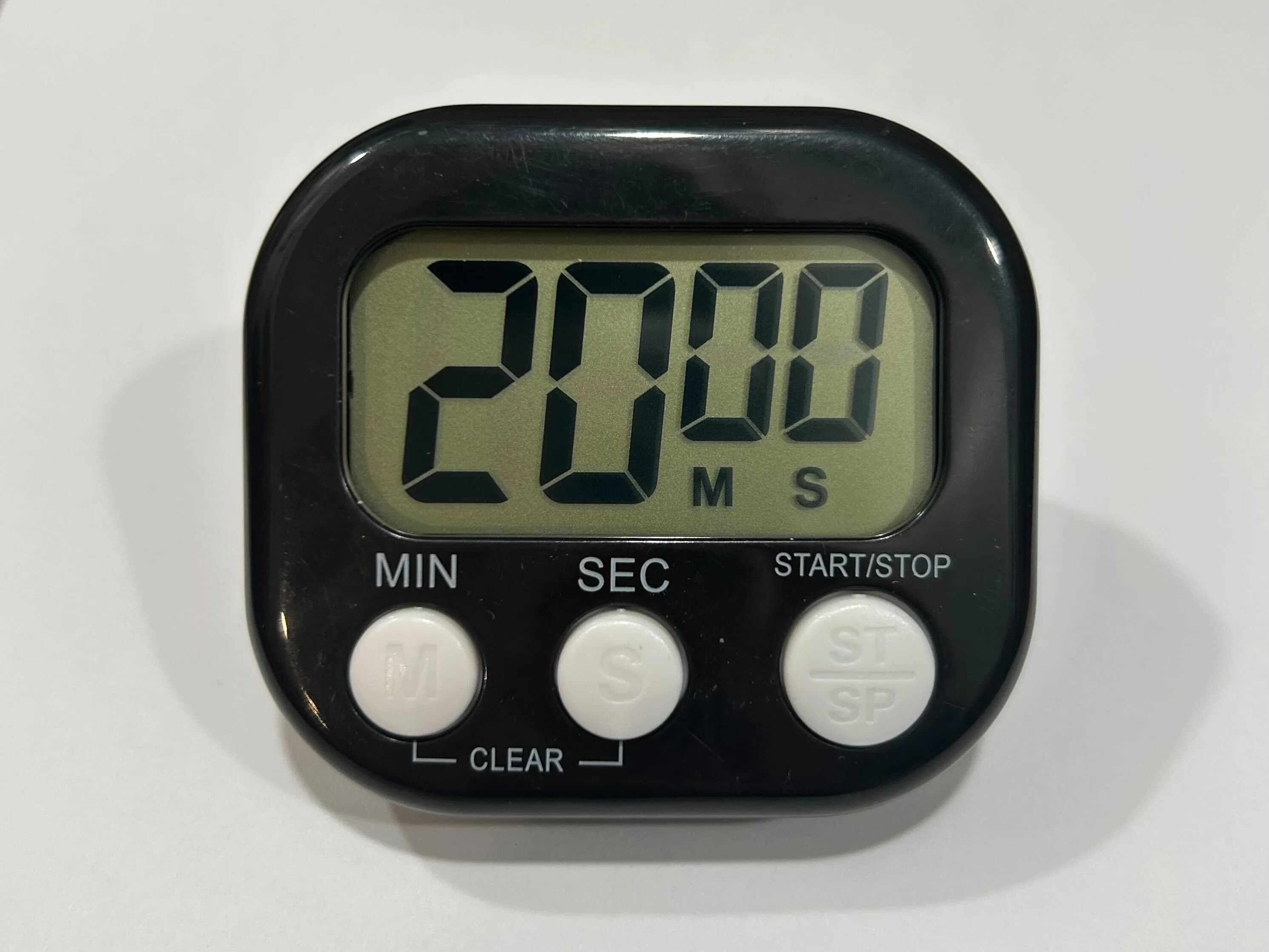 MTS 치료 타이머