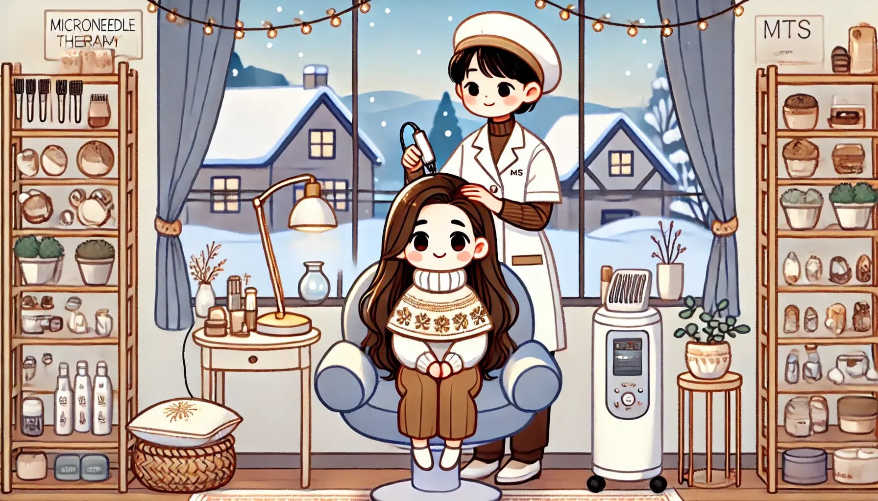 정수리탈모치료 유리한 계절이 있나요