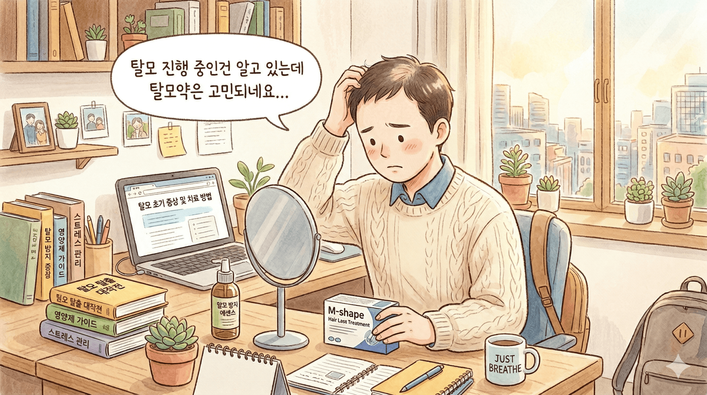 강남 탈모치료 하면 탈모약 덜 먹어도 되나요