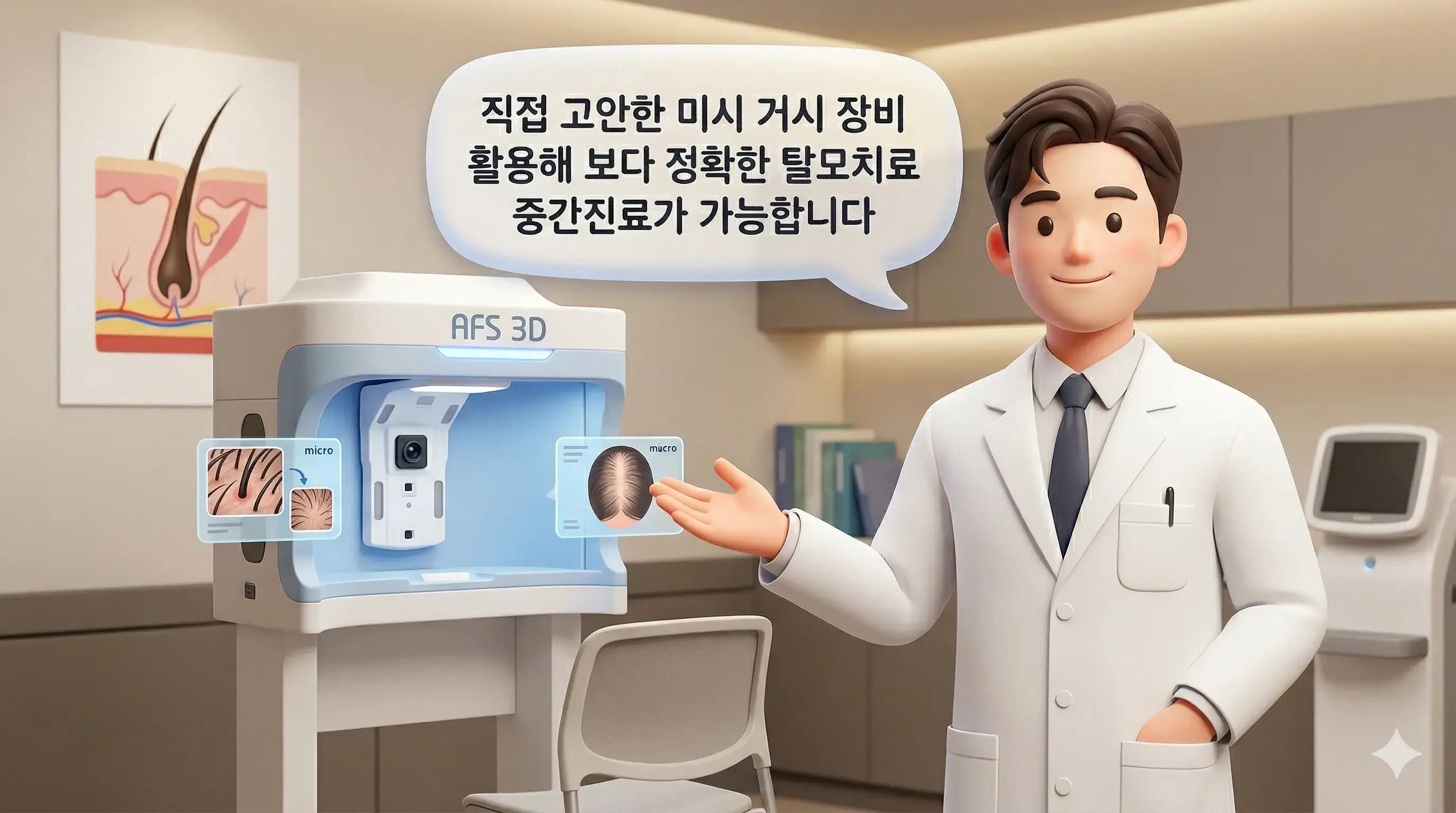 선릉 탈모치료 중간진료가 중요한 이유