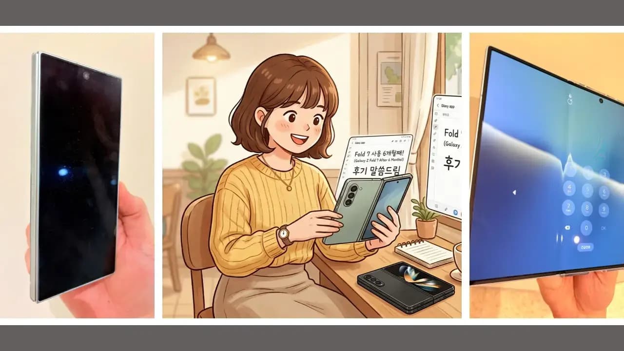 갤럭시 폴드7 6개월 사용 후기