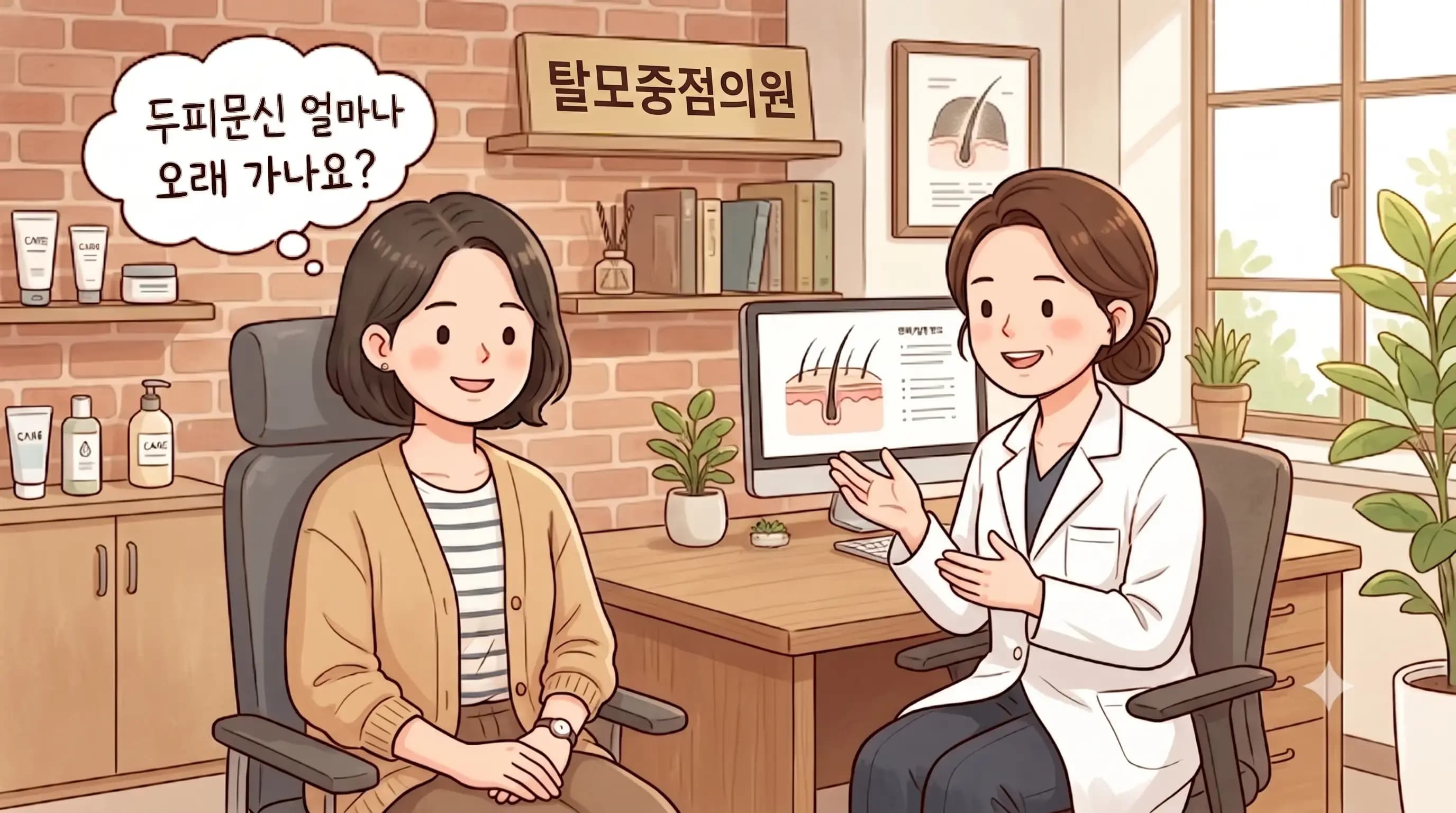 역삼 두피문신 얼마나 오래 가나요