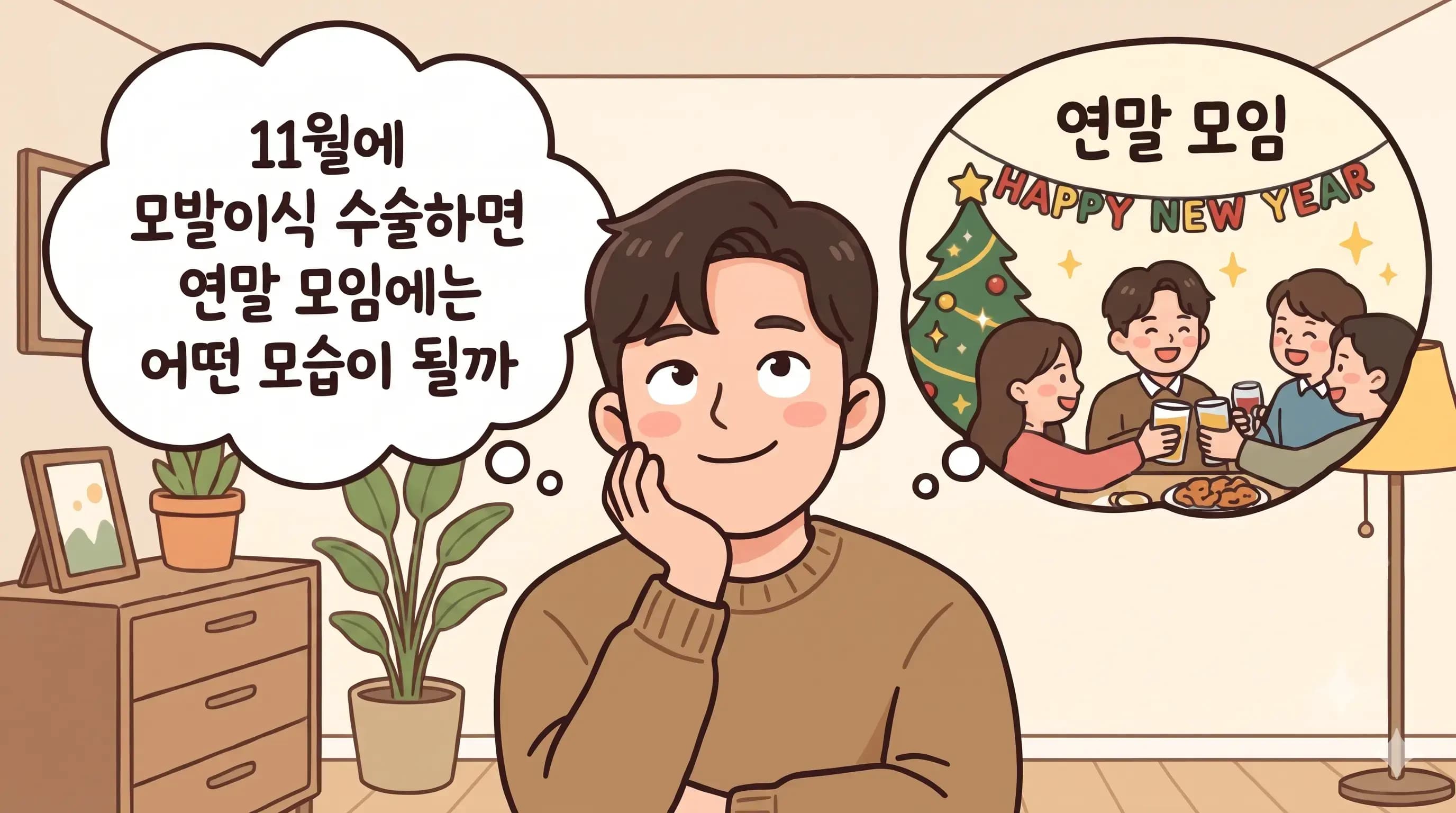 강남역 모발이식, 11월에 하면 연말 모임에 어떤 모습인가요